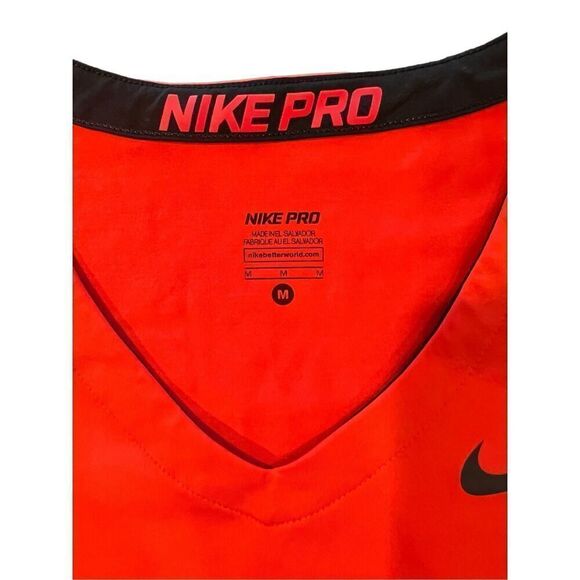 Nike Pro jersey T-shirt size M - Picture 11 of 13